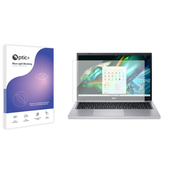 Optic+ Blue Light Blocking Screen Protector for Acer Aspire 3 A315-24P
