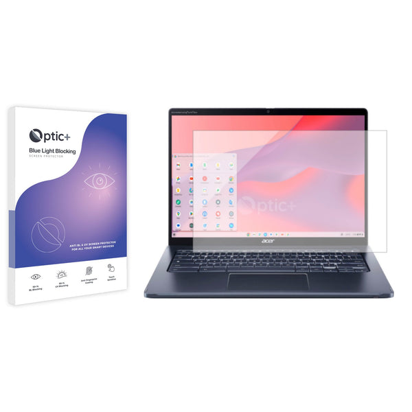 Optic+ Blue Light Blocking Screen Protector for Acer Chromebook Spin 714