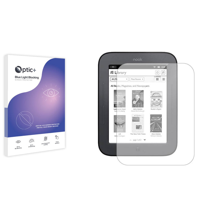 Blue Light Blocking Screen Protector for Barnes & Noble Nook 9.