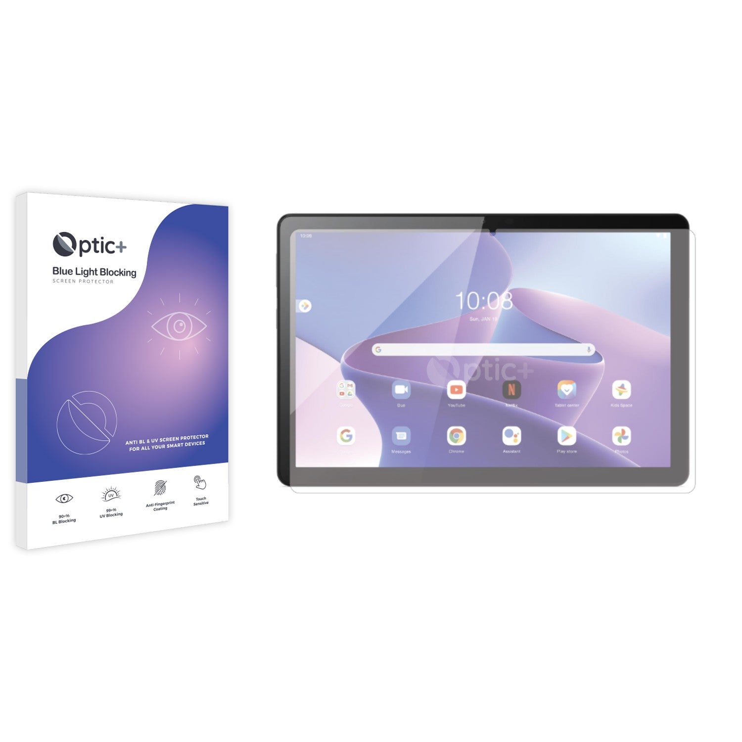 Optic+ Blue Light Blocking Screen Protector for Lenovo Legion Tab Gen 3 ...