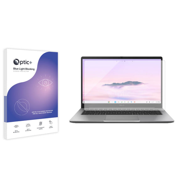 Blue Light Blocking Screen Protector for ASUS Chromebook Plus CX14.