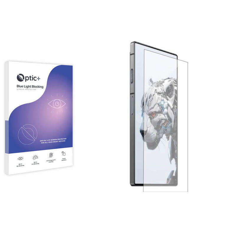 Optic+ Blue Light Blocking Screen Protector for ZTE Nubia Red Magic 8S Pro