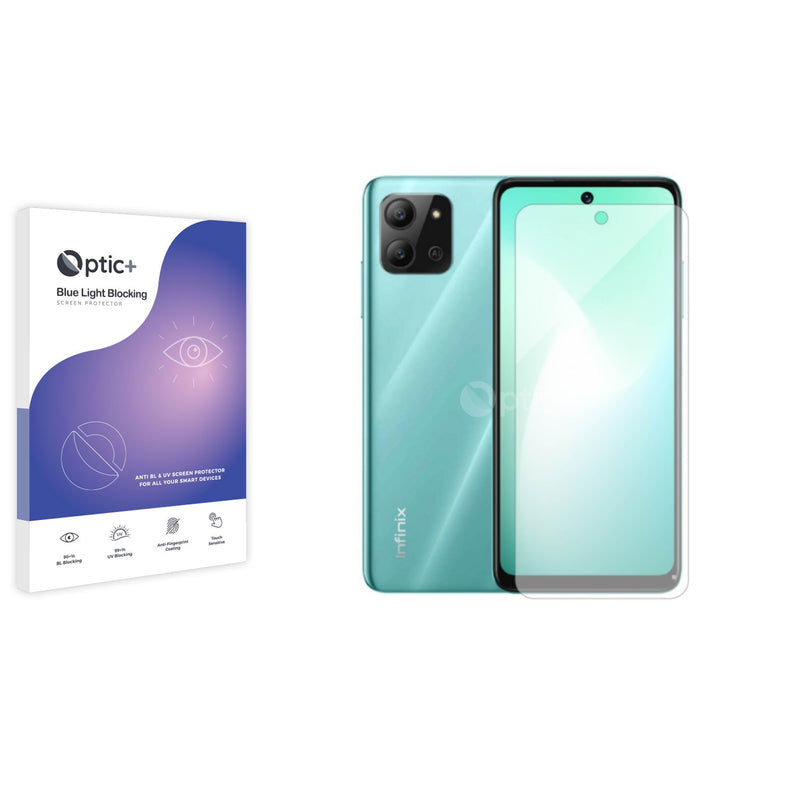 Optic+ Blue Light Blocking Screen Protector for Infinix Hot 11 2022