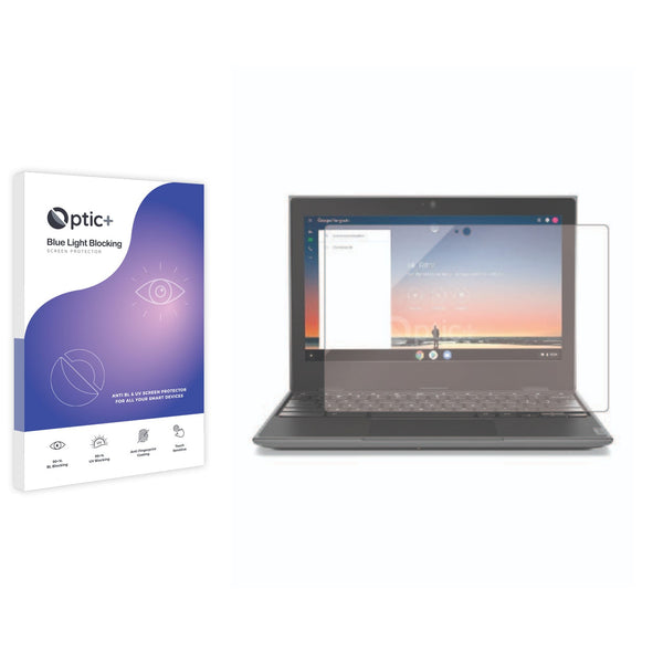 Optic+ Blue Light Blocking Screen Protector for Lenovo 100e Chromebook (2. Generation)