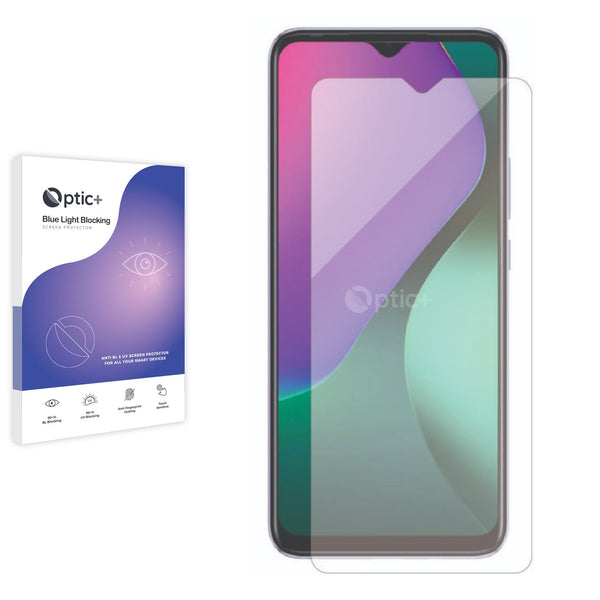 Optic+ Blue Light Blocking Screen Protector for Infinix Hot 10