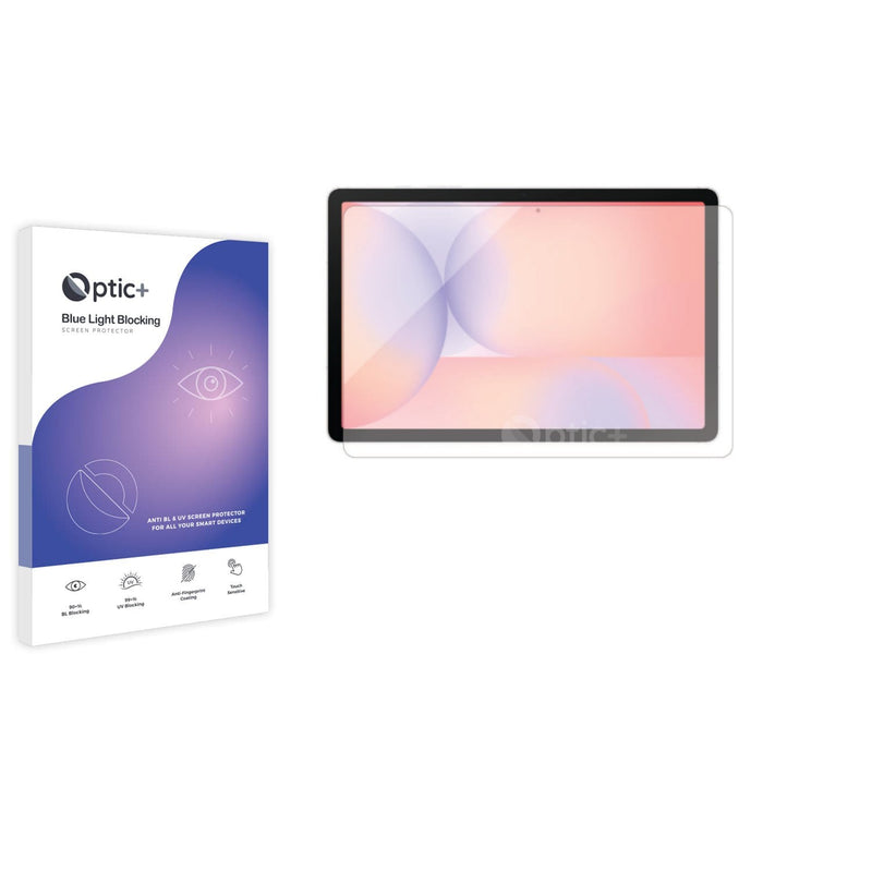 Blue Light Blocking Screen Protector for Samsung Galaxy Tab S10 Lite.