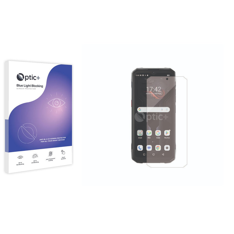 Optic+ Blue Light Blocking Screen Protector for Hotwav Cyber 15