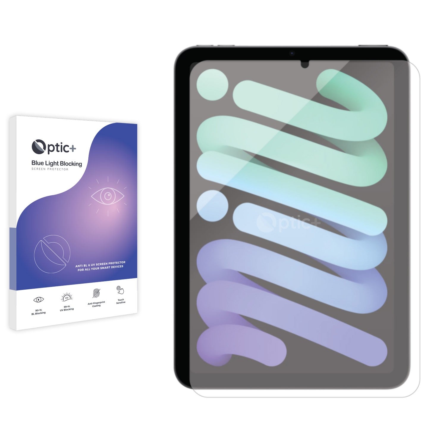 Optic+ Blue Light Blocking Screen Protector for Apple iPad Mini 2024 ...