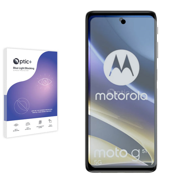 Optic+ Blue Light Blocking Screen Protector for Motorola Moto G51