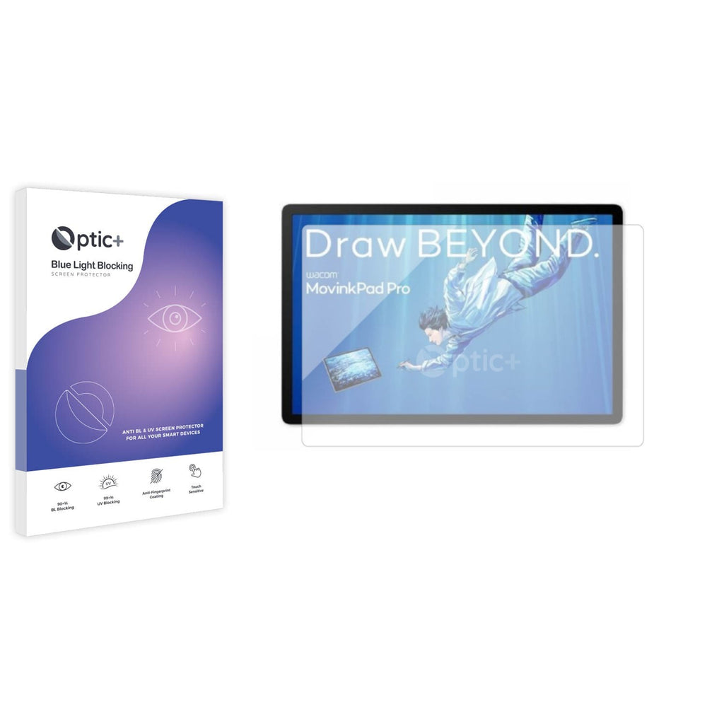 Light Block Screen Optic+ Blue Light Blocking Screen Protector for Wacom MovinkPad Pro 14 ...