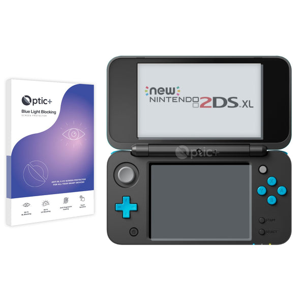 Optic+ Blue Light Blocking Screen Protector for Nintendo 2DS XL