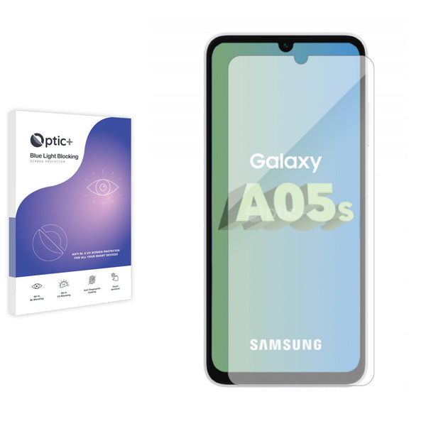 Optic+ Blue Light Blocking Screen Protector for Samsung Galaxy A05s