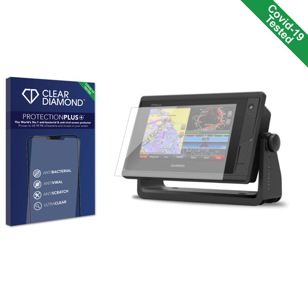 Clear Diamond Anti-viral Screen Protector for Garmin GPSMAP 722