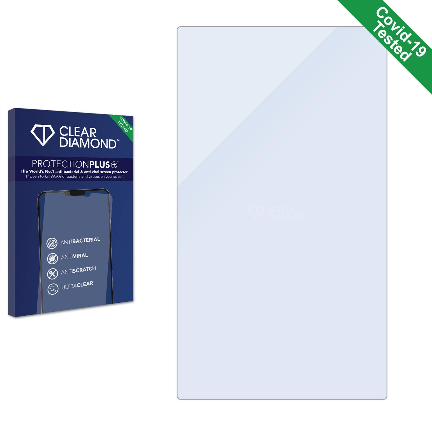 Clear Diamond Anti-viral Screen Protector for Fisker Ocean Infotainment ...