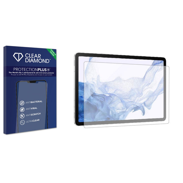 Clear Diamond Anti-viral Screen Protector for Samsung Galaxy Tab S8 Plus WiFi