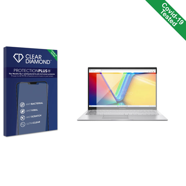 Clear Diamond Anti-viral Screen Protector for ASUS Vivobook 15 X1504