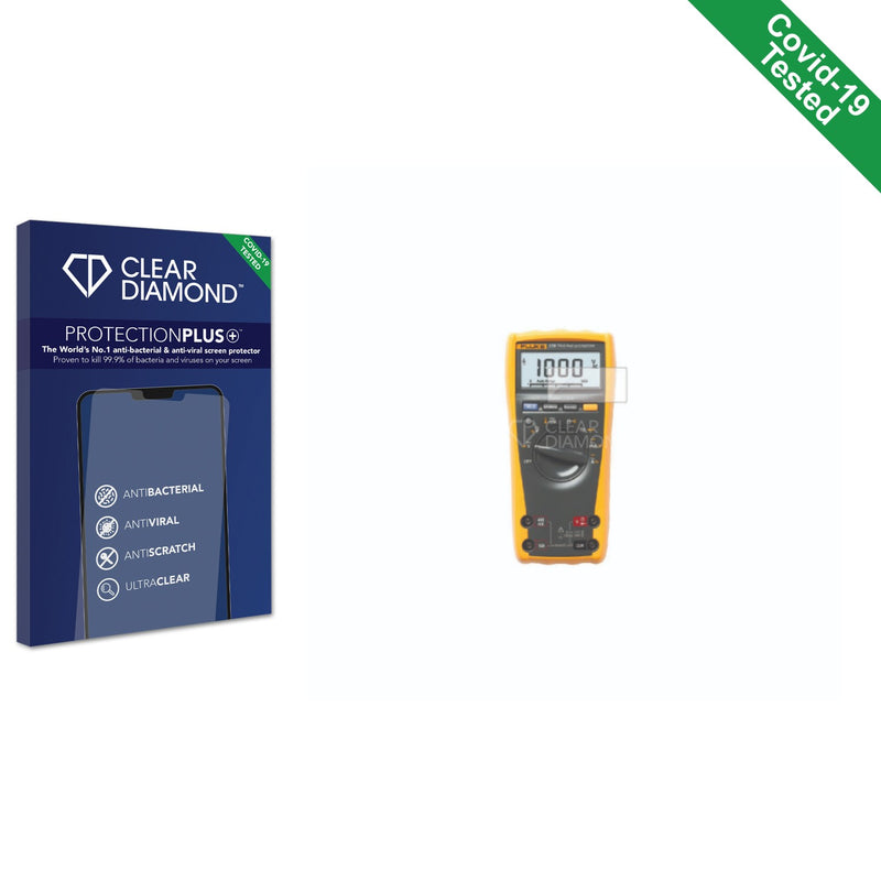 Clear Diamond Anti-viral Screen Protector for Fluke 179 Multimeter