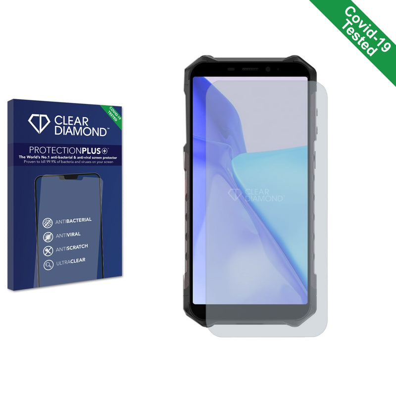 Clear Diamond Anti-viral Screen Protector for Ulefone Armor X9 Pro