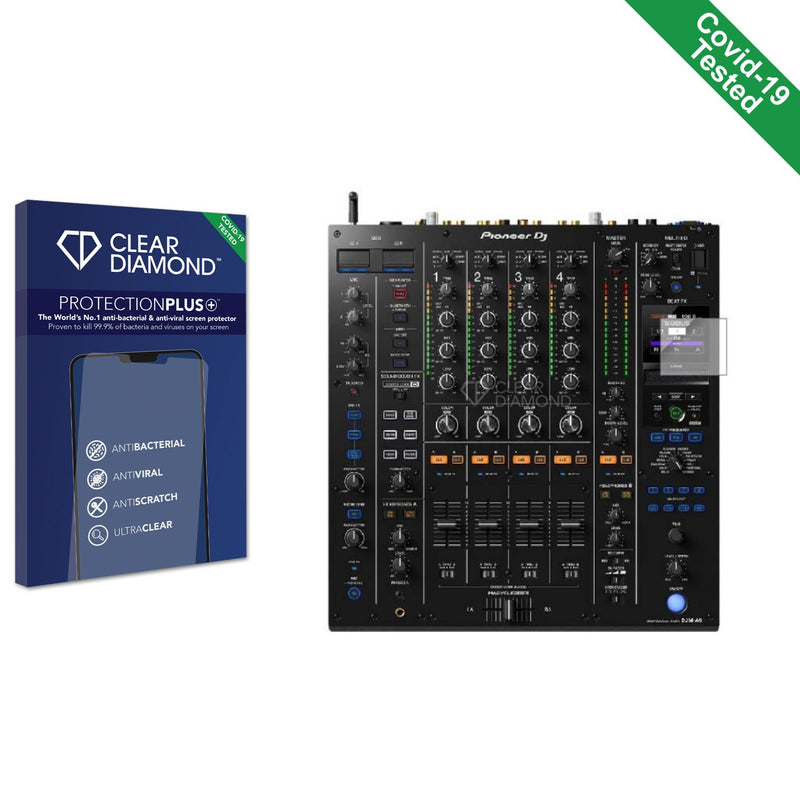 Clear Diamond Anti-viral Screen Protector for Pioneer DJM A9