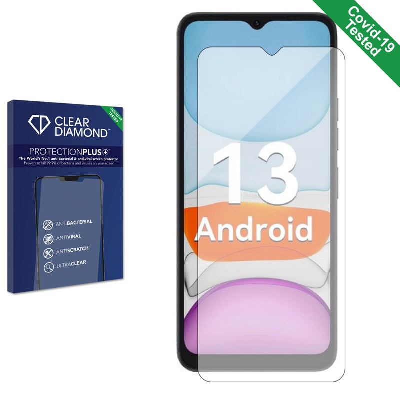 Clear Diamond Anti-viral Screen Protector for Umidigi G2