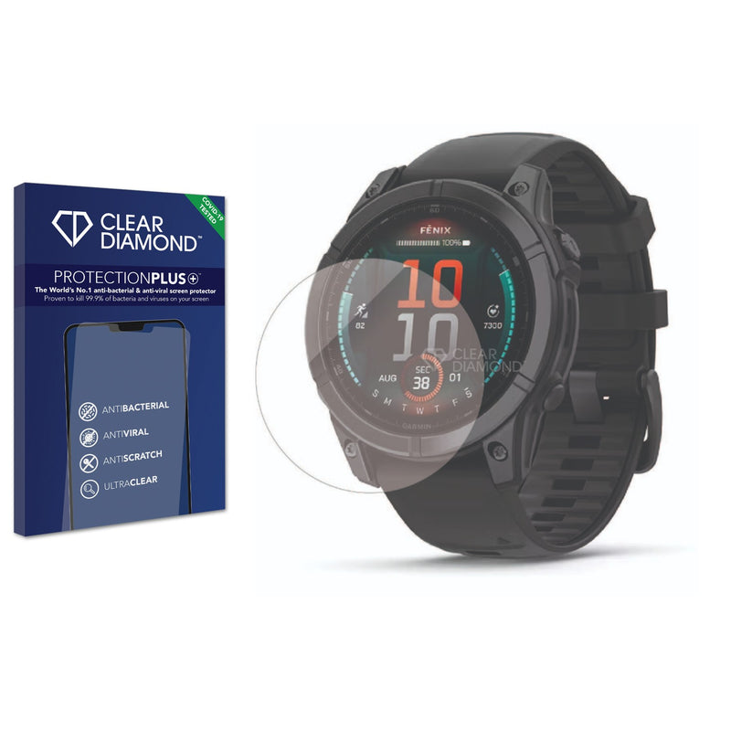 Anti-bacterial Screen Protector for Garmin Fenix E