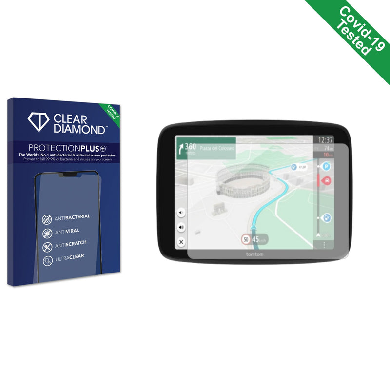 Clear Diamond Anti-viral Screen Protector for TomTom GO Superior 7