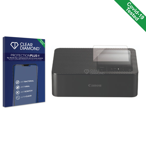 Clear Diamond Anti-viral Screen Protector for Canon Selphy CP1500