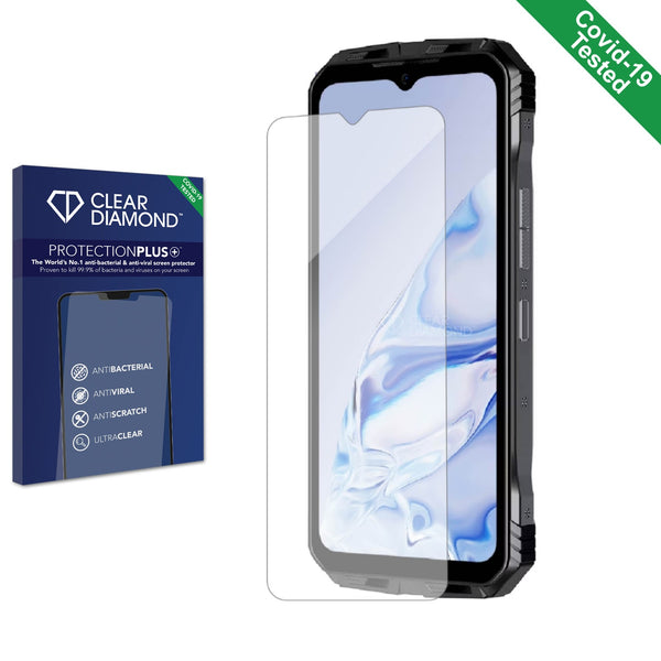 Clear Diamond Anti-viral Screen Protector for Doogee S100 Helio G99