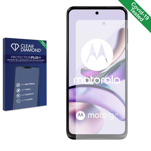 Clear Diamond Anti-viral Screen Protector for Motorola Moto G23
