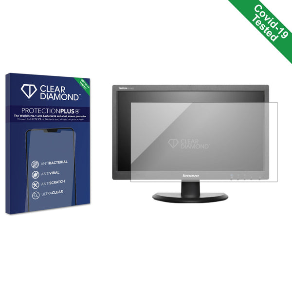 Clear Diamond Anti-viral Screen Protector for Lenovo ThinkVision E1922s