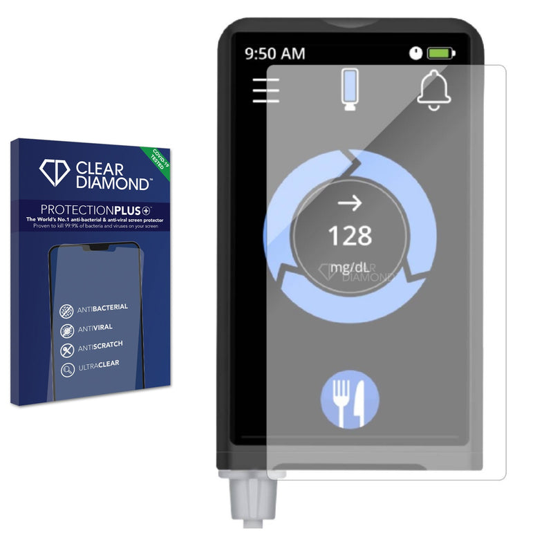 Anti-bacterial Screen Protector for Beta Bionics iLet Bionic Pancreas Colour