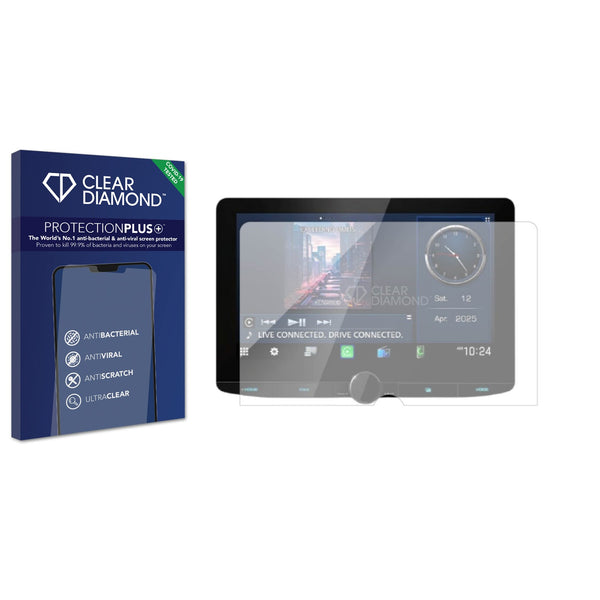 Anti-bacterial Screen Protector for Kenwood DMX9724XS