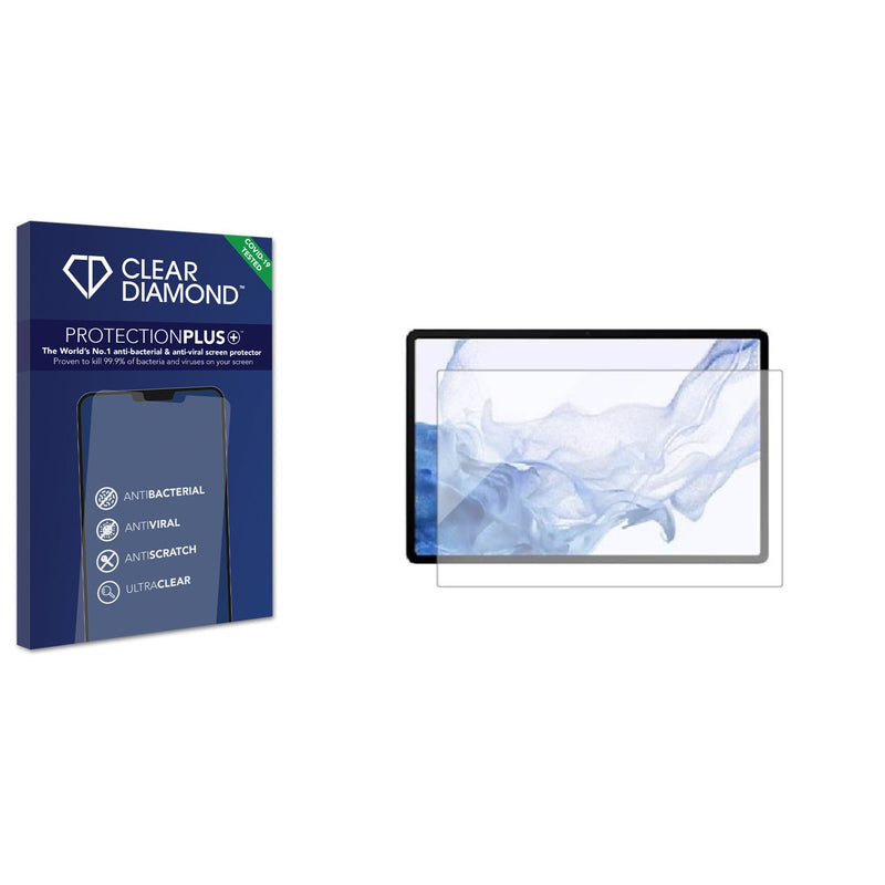 Clear Diamond Anti-viral Screen Protector for Samsung Galaxy Tab S8 Plus 5G