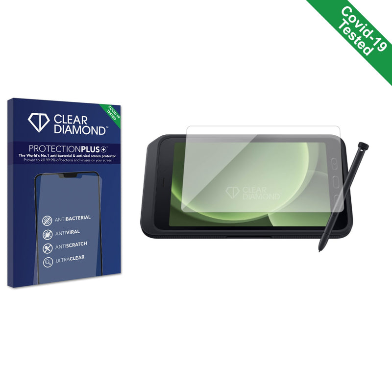 Clear Diamond Anti-viral Screen Protector for Samsung Galaxy Tab Active5