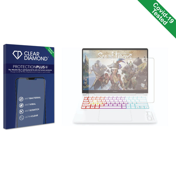 Clear Diamond Anti-viral Screen Protector for HP Omen Transcend 14"