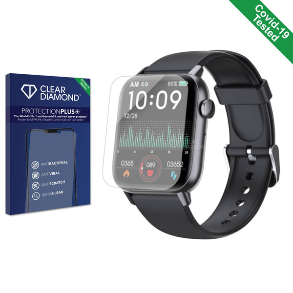 Clear Diamond Anti-viral Screen Protector for Levowatch Doitx 2