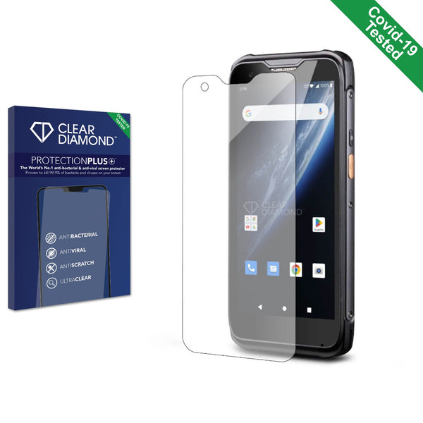 Clear Diamond Anti-viral Screen Protector for Chainway MC95