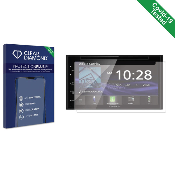 Clear Diamond Anti-viral Screen Protector for Kenwood DDX57S