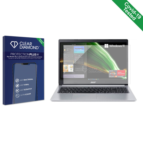 Clear Diamond Anti-viral Screen Protector for Acer Aspire 5 A515-45