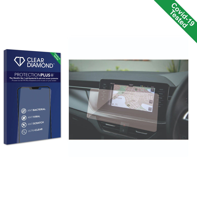 Clear Diamond Anti-viral Screen Protector for Skoda Kamiq 2021