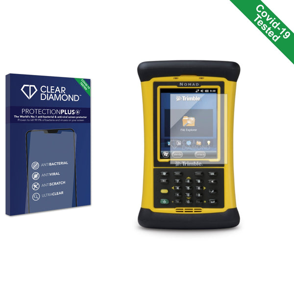 Clear Diamond Anti-viral Screen Protector for Trimble Nomad 1050XE