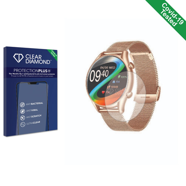 Clear Diamond Anti-viral Screen Protector for Ineyes Smartwatch 2