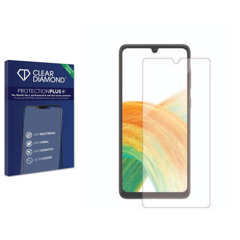 Clear Diamond Anti-viral Screen Protector for Samsung Galaxy A33 5G