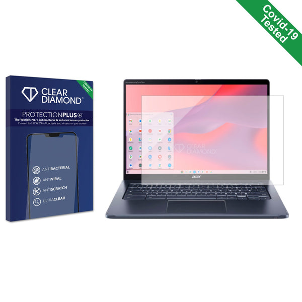 Clear Diamond Anti-viral Screen Protector for Acer Chromebook Spin 714