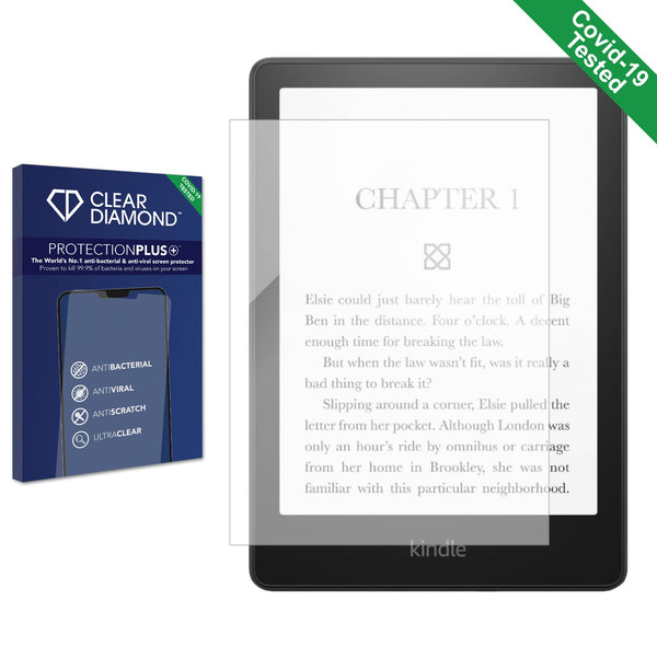 Clear Diamond Anti-viral Screen Protector for Amazon Kindle Paperwhite 2023 (11th Gen)