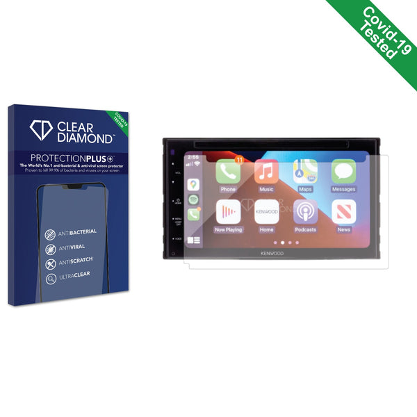 Clear Diamond Anti-viral Screen Protector for Kenwood DDX5707S