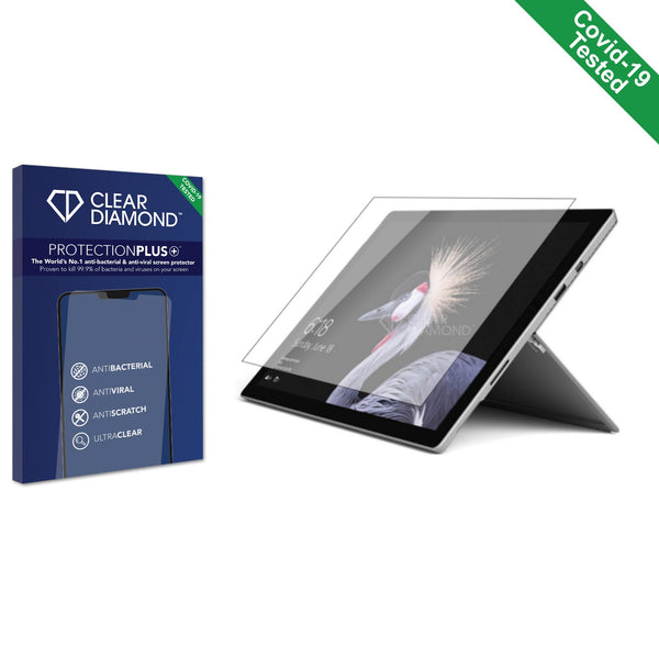 Clear Diamond Anti-viral Screen Protector for Microsoft Surface Pro 5 2017