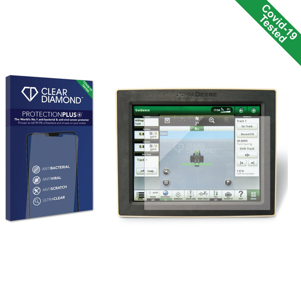 Clear Diamond Anti-viral Screen Protector for John Deere 4200 Display