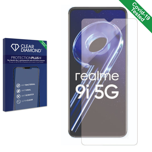 Clear Diamond Anti-viral Screen Protector for realme 9i 5G