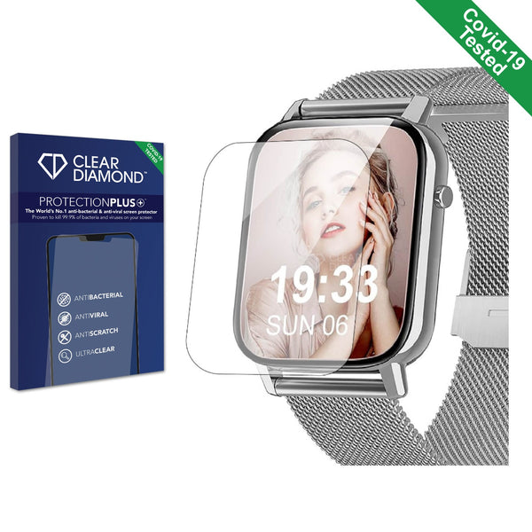 Clear Diamond Anti-viral Screen Protector for Tisoutec G89 Pro